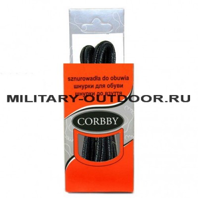 Шнурки Corbby 5412/120cm Black